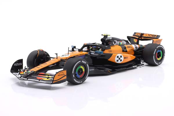 MCLAREN MCL39 WINNER GP MONACO, WORLD CHAMPION NORRIS 2025 SCALE 1:18