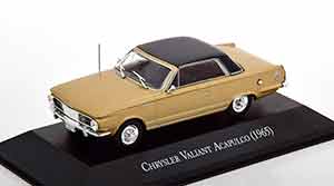 CHRYSLER VALIANT ACAPULCO 1965 GOLD METALLIC / BLACK / ЧРЙСЛЕР ВАЛИАНТ АКАПУЛКО ЗОЛОТОЙ МЕТАЛЛИК ЧЕРНЫЙ