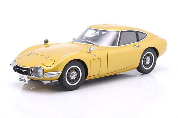TOYOTA 2000GT COUPE 1967 GOLD METALLIC