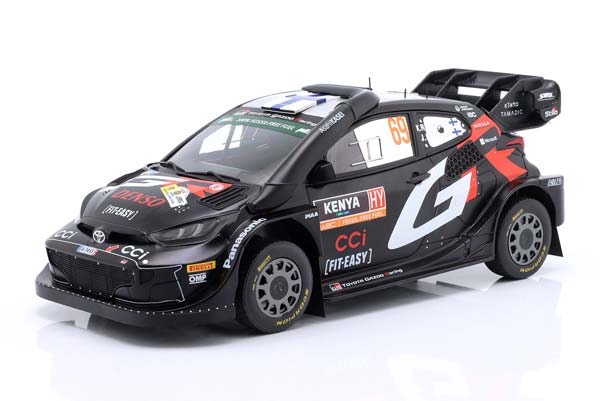 TOYOTA GR YARIS RALLY1 HYBRID #69 WINNER SAFARI RALLYE 2024 ROVANPERÄ, HALTTUNEN / ТОЙОТА ГР ЯРИС RALLY1 ГИБРИД ПОБЕДИТЕЛЬ САФАРИ РАЛЛИ РОВАНПЕРА ХАЛТТУНЕН