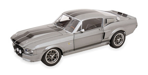 FORD MUSTANG SHELBY GT500 ELEANOR GONE IN 60 SECONDS 1967 GREY METALLIC/BLACK