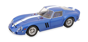 FERRARI 250 GTO 1962 BLUE METALLIC/WHITE