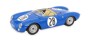 PORSCHE 550 SPYDER NO 28 24H LE MANS 1956