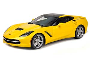 CHEVROLET CORVETTE STINGRAY 2017 YELLOW
