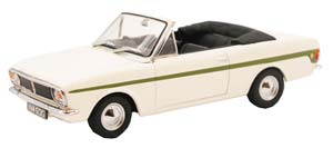 FORD CORTINA MKII CRAYFORD CONVERTIBLE (OPEN) 1966 WHITE/GREEN