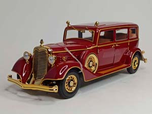 CADILLAC DELUXE TUDOR EMPERIOR PUYI 1932 1:18