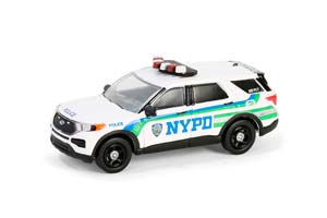 FORD POLICE INTERCEPTOR UTILITY "NEW YORK CITY POLICE DEPARTMENT" (NYPD) 2023 (ДЛИНА МОДЕЛИ 6-10 СМ)