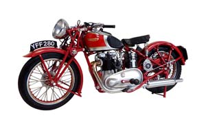 TRIUMPH SPEED TWIN 1939 RED / ТРИУМФ СПИД КРАСНЫЙ