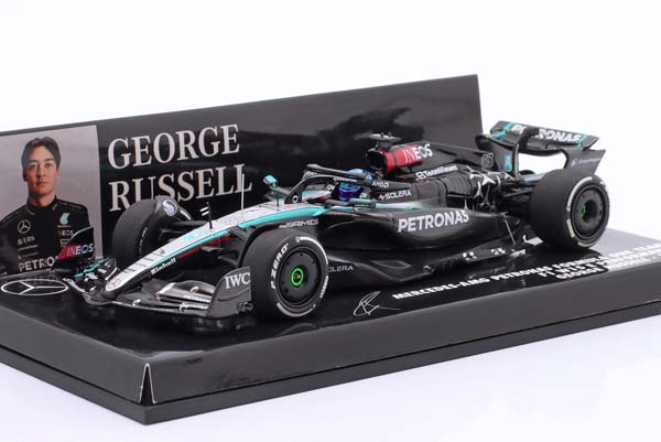MERCEDES AMG F1 W 15 E PERFORMANCE 2024 GORGE RUSSELL / МЕРСЕДЕС АМГ ДЖОРДЖ РАССЕЛ