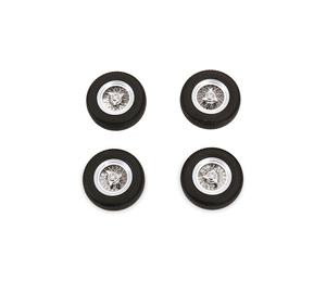 КОЛЕСА ДЛЯ МАСШТАБНОЙ МОДЕЛИ MASERATI GHIBLI SPOKE RIMS AND TYRES SET