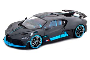 BUGATTI DIVO 2018 MATT GREY/LIGHT BLUE