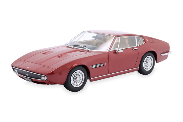 MASERATI GHIBLI COUPE 1969 REDMETALLIC