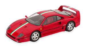 FERRARI F40 ITALIA DESIGN RED WHITE GREEN