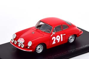 PORSCHE 356B CARRERA GT NO 291  RALLY MONTE CARLO, WALTER/STOCK (1963)