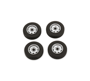 КОЛЕСА ДЛЯ МАСШТАБНОЙ МОДЕЛИ VW SCIROCCO RIMS AND TYRES SET 1