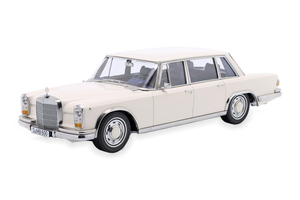MERCEDES 600 SWB W100 1963 CREME-WHITE