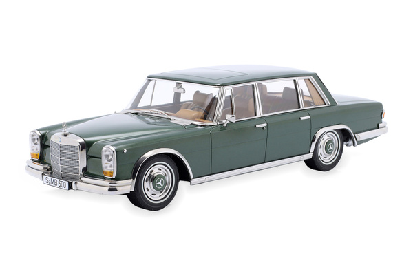 MERCEDES 600 SWB W100 1963 DARKGREEN-METALLIC