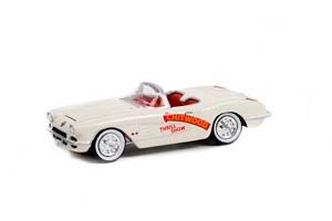 CHEVROLET CORVETTE JOIE CHITWOOD THRILL SHOW 1958 (ДЛИНА МОДЕЛИ 6-10 СМ)