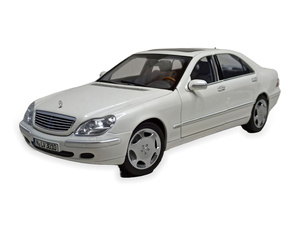 MERCEDES S600 - 1998 (W220) WHITE 1:18 NOREV