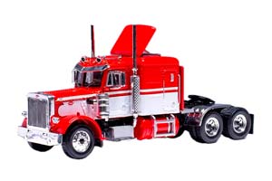 PETERBILT 359 1973 RED СЕДЕЛЬНЫЙ ТЯГАЧ (ДЛИНА МОДЕЛИ 6-10 СМ)