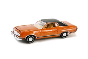 FORD GRAN TORINO 1973 BROWN/BLACK (ДЛИНА МОДЕЛИ 6-10 СМ)
