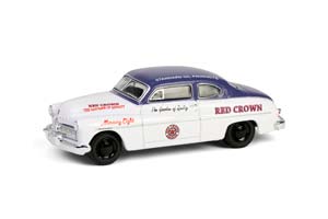 MERCURY EIGHT COUPE "RED CROWN" 1949 WHITE/BLUE (ДЛИНА МОДЕЛИ 6-10 СМ)