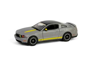 FORD MUSTANG "HOLLEY / ACCEL IGNITION" 2011 GRAY/YELLOW (ДЛИНА МОДЕЛИ 6-10 СМ)