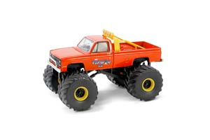 CHEVROLET SILVERADO MONSTER TRUCK "BUFFALO TREMOR II" BIGFOOT 1986 (ДЛИНА МОДЕЛИ 6-10 СМ)