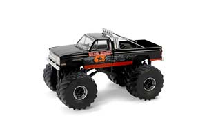 CHEVROLET SILVERADO MONSTER TRUCK "BLACK KNIGHT" BIGFOOT 1987 (ДЛИНА МОДЕЛИ 6-10 СМ)