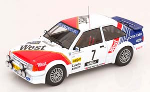 FORD ESCORT RS TURBO NO 7 HASPENGOUW RALLY 1985