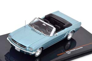 FORD MUSTANG CONVERTIBLE 1965 LIGHT BLUE METALLIC
