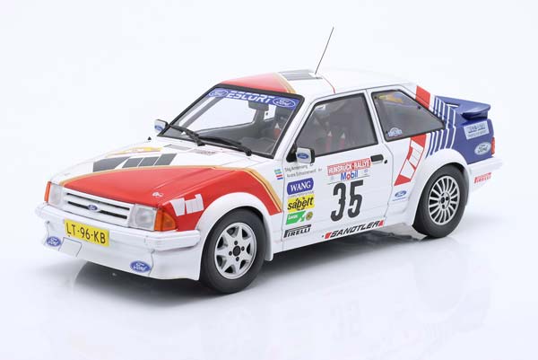 FORD ESCORT RS TURBO NO 35 HUNSRUECK RALLY 1985