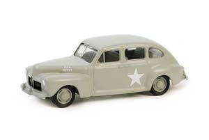 FORD FORDOR DELUXE "ARMY STAFF CAR" 1942, MILITARY GREEN (ДЛИНА МОДЕЛИ 6-10 СМ)