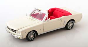 FORD MUSTANG CABRIO JAMES BOND 007 GOLDFINGER 1964 WHITE