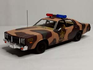 DODGE MONACO "SHERIFF" 1978 GREENLIGHT 1:18