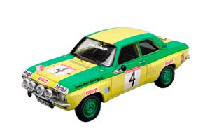 OPEL ASCONA (NIGHT VERSION) #4 RALLY ALPENFAHRT (1973) W.ROHRL - J.BERGER, YELLOW GREEN