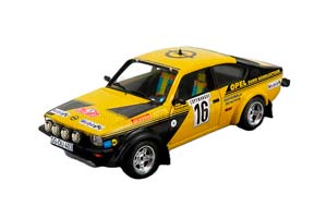 OPEL KADETT GT/E #16 RALLY MONTECARLO (1976) W.ROHRL - J.BERGER, YELLOW BLACK