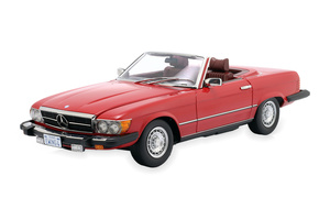 MERCEDES 450 SL R107 US-VERSION FROM THE TV SERIES DALLAS 1979 RED