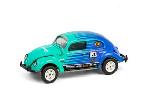 VW VOLKSWAGEN BEETLE SPLIT WINDOW #1193 "FALKEN TIRE" 1952 (ДЛИНА МОДЕЛИ 6-10 СМ)