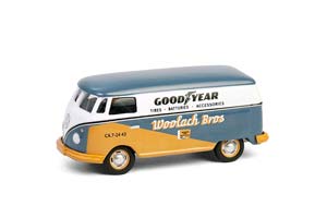 VW VOLKSWAGEN T1 VAN "GOODYEAR" 1964 (ДЛИНА МОДЕЛИ 6-10 СМ)