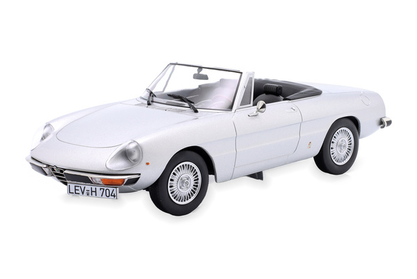 ALFA ROMEO 2000 SPIDER WITH REMOVABLE SOFTTOP 1973 SILVER