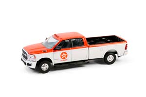 DODGE RAM 2500 "TEXACO" 2023 WHITE/ORANGE (ДЛИНА МОДЕЛИ 6-10 СМ)