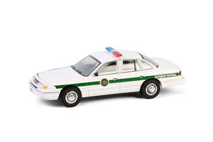 FORD CROWN VICTORIA "U.S.CUSTOMS AND BORDER PROTECTION BORDER PATROL" (ТАМОЖЕННАЯ И ПОГРАНИЧНАЯ СЛУЖБА США) 1997 (ДЛИНА МОДЕЛИ 6-10 СМ)
