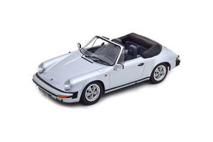 PORSCHE 911 CARRERA 3.2 CONVERTIBLE 1988 SILVER/GREY / ПОРШЕ 911 КАРЕРА КАБРИОЛЕТ