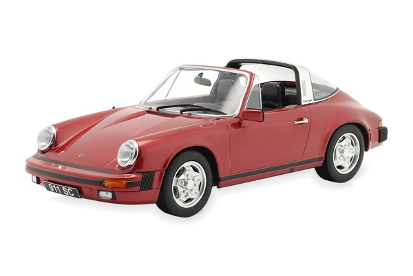 PORSCHE 911 SC TARGA 1978 DARK RED METALLIC / ПОРШЕ 911 СК ТАРГА КРАСНЫЙ