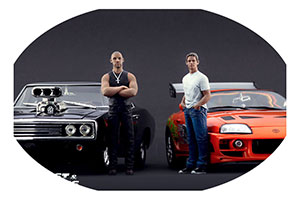 ФИГУРКА КОЛЛЕКЦИОННАЯ FAST & FURIOUS PAUL WALKER/VIN DIESEL НАБОР ИЗ 2-Х ФИГУРОК 1:18 ВИН ДИЗЕЛЬ И ПОЛ ВОКЕР (ИЗ КИНОФИЛЬМА ФОРСАЖ)