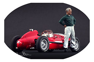 ФИГУРКА КОЛЛЕКЦИОННАЯ MIKE HAWTHORN РУЧНАЯ РАБОТА В МАСШТАБЕ 1:18 МАЙК ХОТОРН