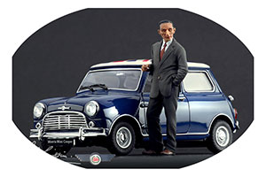 ФИГУРКА КОЛЛЕКЦИОННАЯ ALEC ISSIGONIS РУЧНАЯ РАБОТА В МАСШТАБЕ 1:18 АЛЕК ИССИГОНИС (КОНСТРУКТОР АВТОМОБИЛЕЙ)