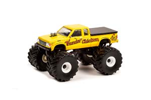 CHEVROLET S-10 MONSTER TRUCK "THUNDER CHICKEN" BIGFOOT 1989 (ДЛИНА МОДЕЛИ 6-10 СМ)