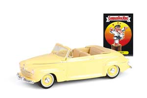 FORD SUPER DE LUXE CONVERTIBLE "KARATE KIT" 1947 LIGHT YELLOW (ДЛИНА МОДЕЛИ 6-10 СМ)